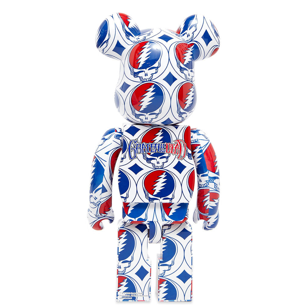 Medicom Grateful Dead Steal Your Face Be Rbrick In Multi 1000 Medicom