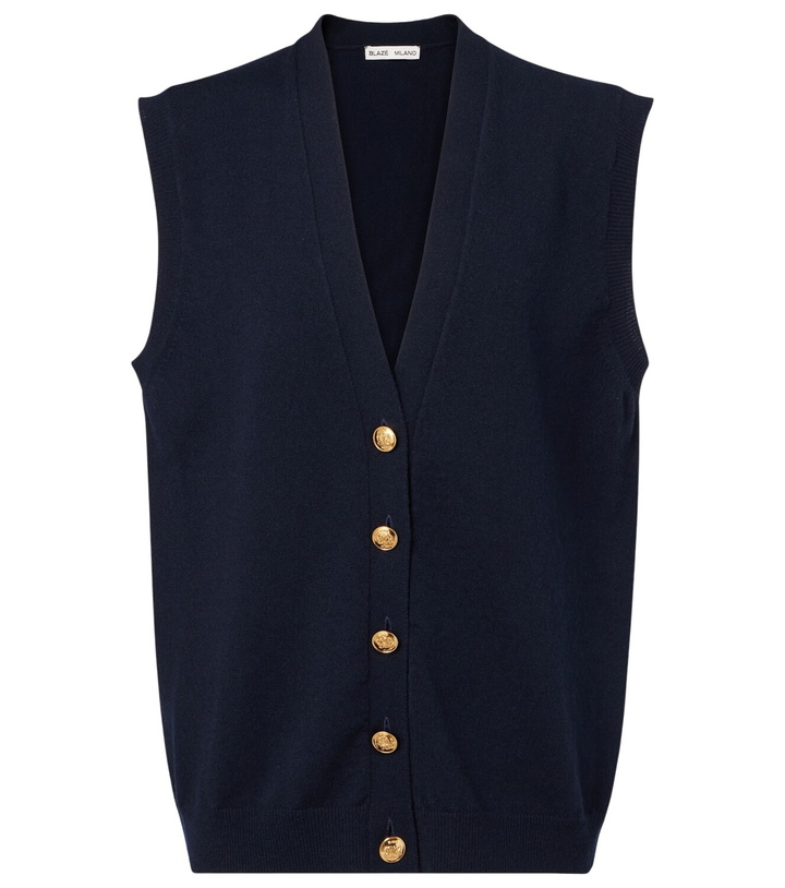 Photo: Blazé Milano Highland wool and cashmere vest