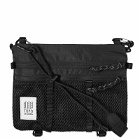 Topo Designs Mountain Accessory Shoulder Bag in Black 