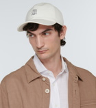 Brunello Cucinelli - Embroidered cotton cap