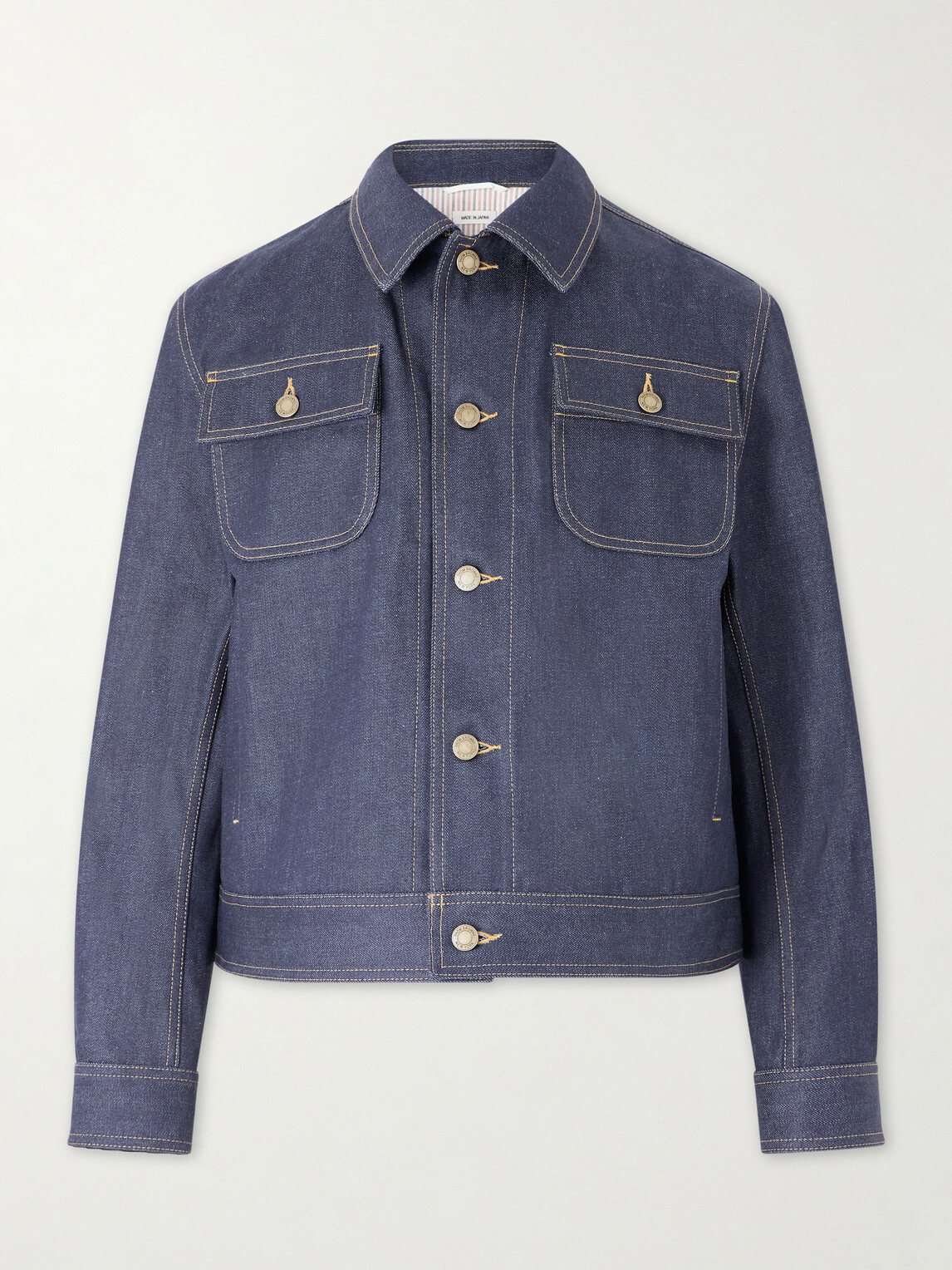 Thom Browne - Selvedge Denim Jacket - Blue