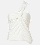 Simkhai Draped jersey top