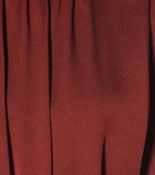 Veronica Beard Kavia satin crêpe jumpsuit