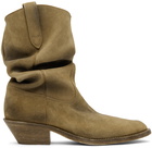 Maison Margiela Tan Tabi Western Boots