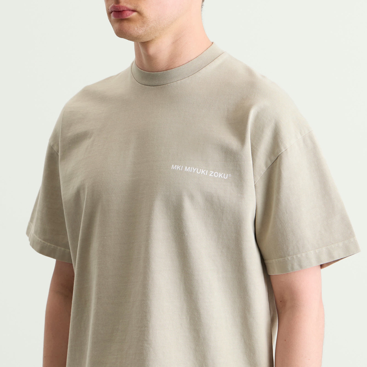 MKI Men's Uniform T-Shirt in Pigment Cement