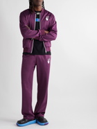Off-White - Slim-Fit Embroidered Tech-Jersey Track Jacket - Purple