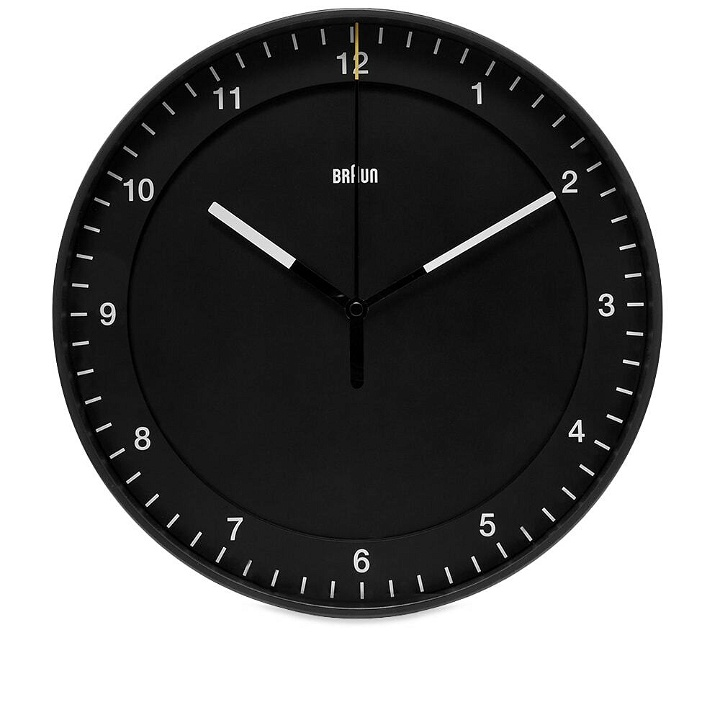 Photo: Braun Large Wall Clock in Black