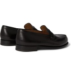J.M. Weston - 180 Moccasin Leather Loafers - Black