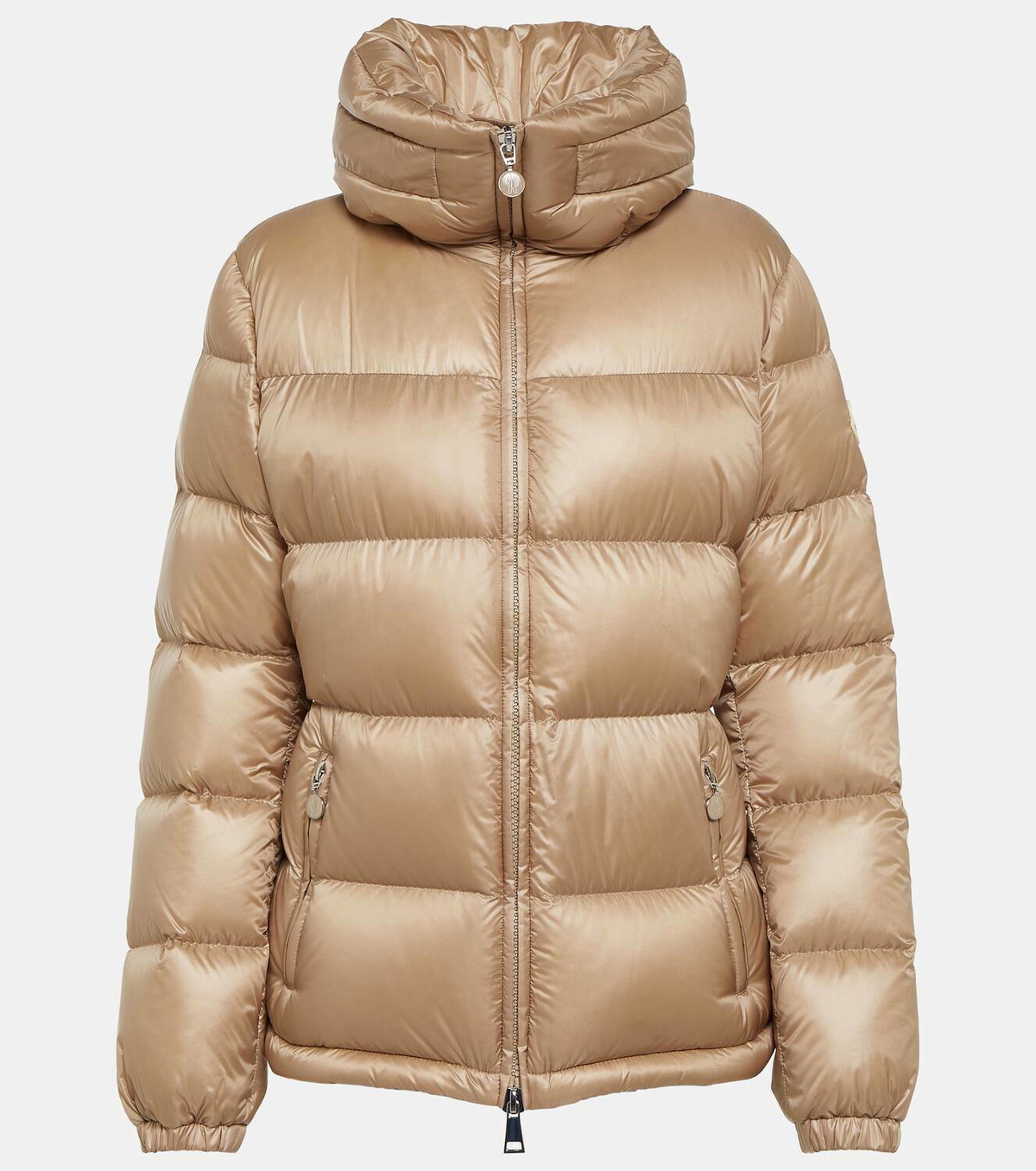 【関税＆送料込み】Moncler Douros - Hooded Down Jacket MONCLER Douro hooded appliquéd quilted shell down jacket