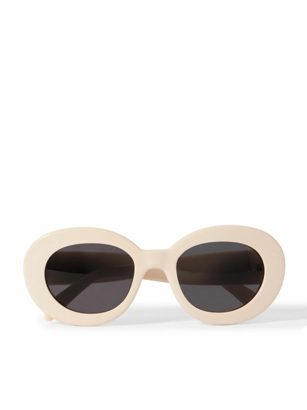 Photo: CELINE - Oval-Frame Acetate Sunglasses