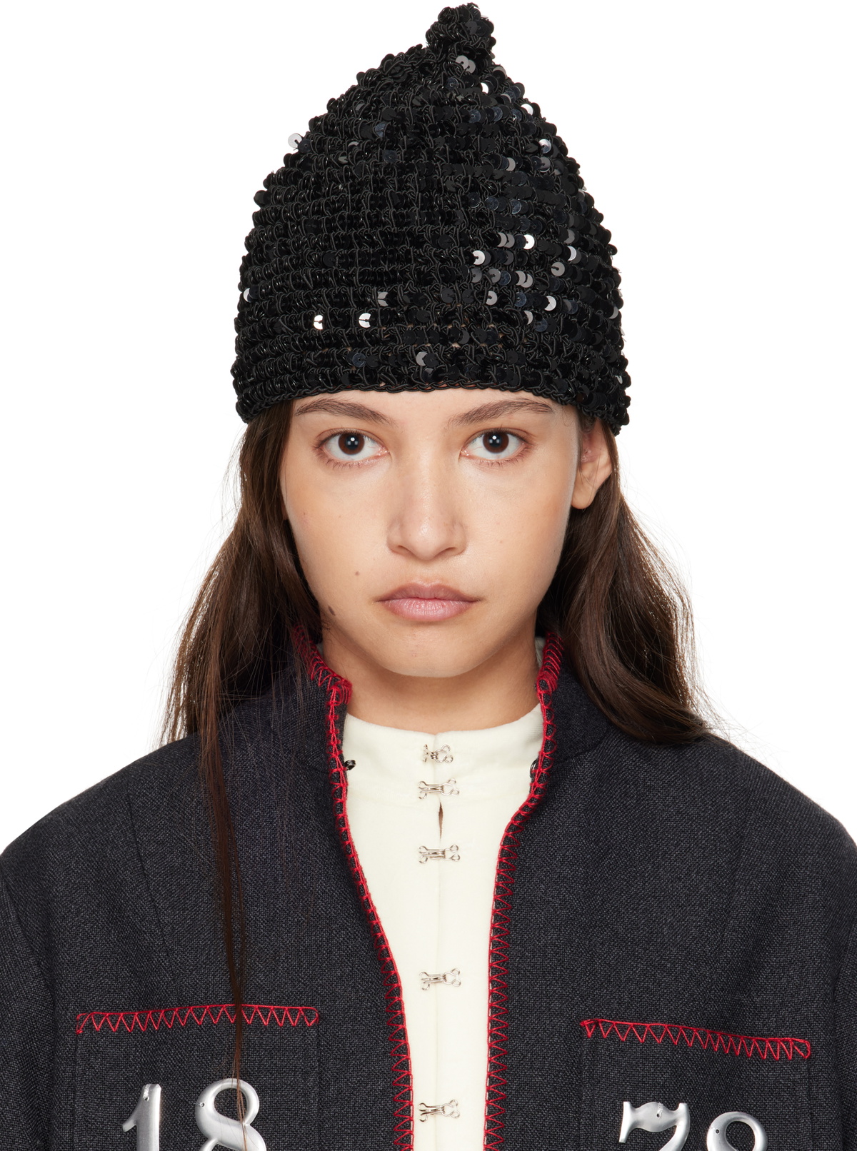 Bode Black Hump Hat Bode