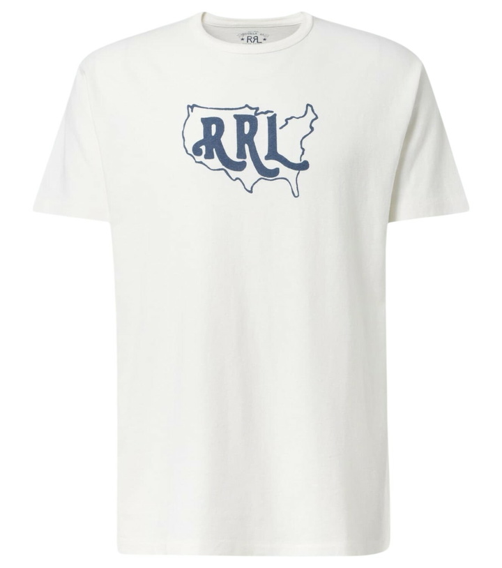 Photo: RRL Printed cotton and hemp T-shirt