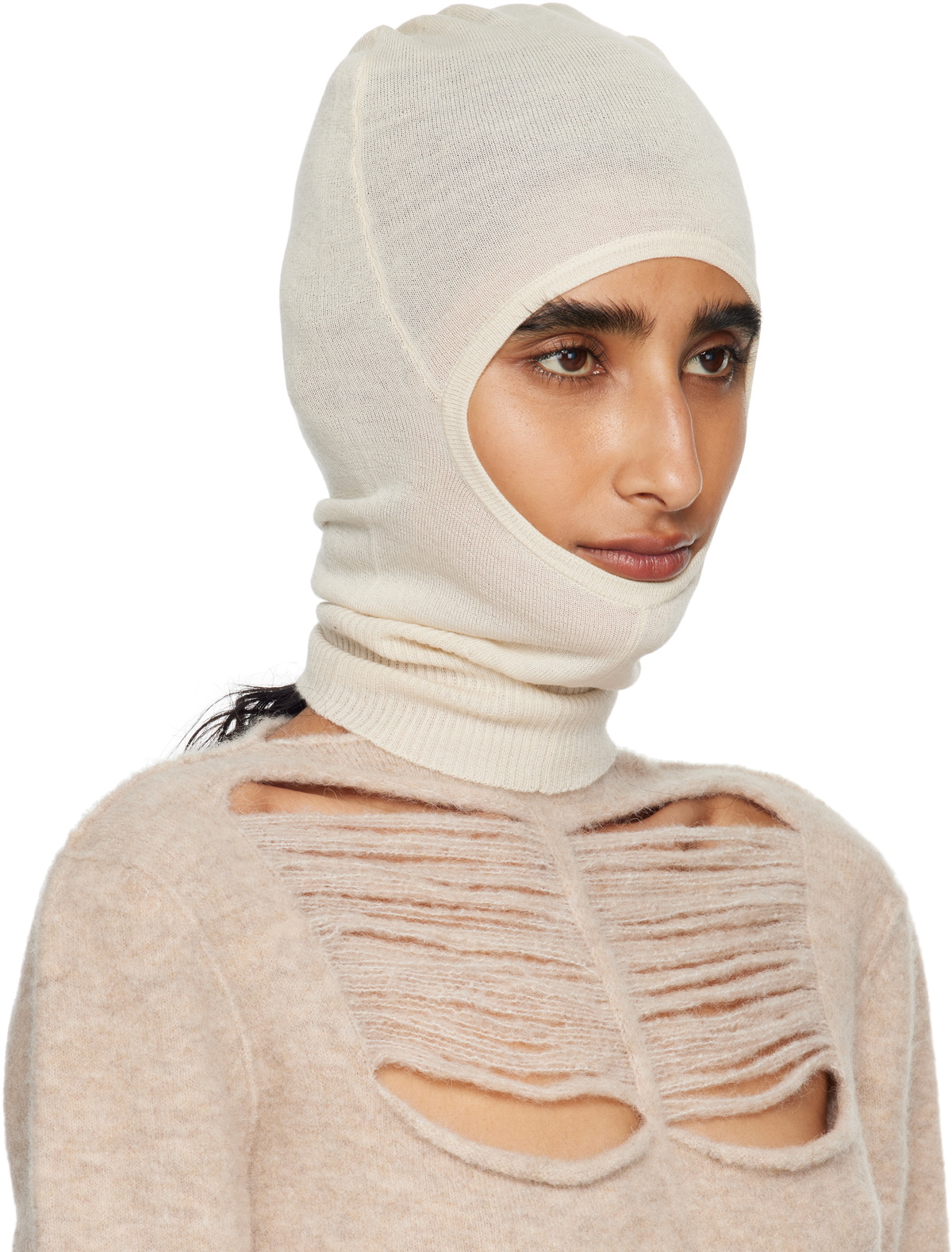 Rick Owens Off-White Concordians Skull Balaclava