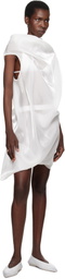 ISSEY MIYAKE SSENSE Exclusive Bridal Capsule Eau Minidress