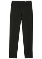 Versace Tailored Wool Trousers Black
