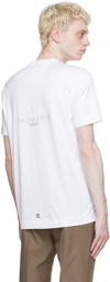 Givenchy White Cotton Reversible T-Shirt