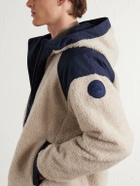 Canada Goose - Alberni Reversible Hooded Ripstop-Trimmed Wool-Blend Fleece Bomber Jacket - Neutrals