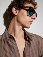 Jacques Marie Mage - Yves Rectangle-Style Acetate Sunglasses