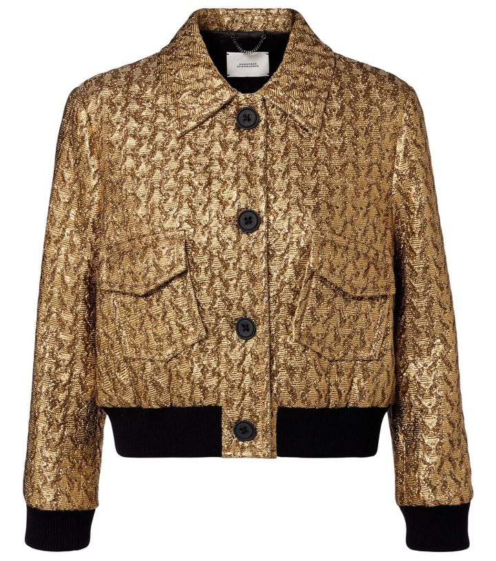 Photo: Dorothee Schumacher Golden Hour cropped blouson jacket