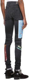 AMIRI Black Playboy Edition Magazine Jeans