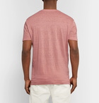 Altea - Slub Linen T-Shirt - Pink