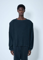 GREG ROSS Shoulder Pad Thermal Sweatshirt