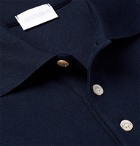 Handvaerk - Pima Cotton-Piqué Polo Shirt - Blue
