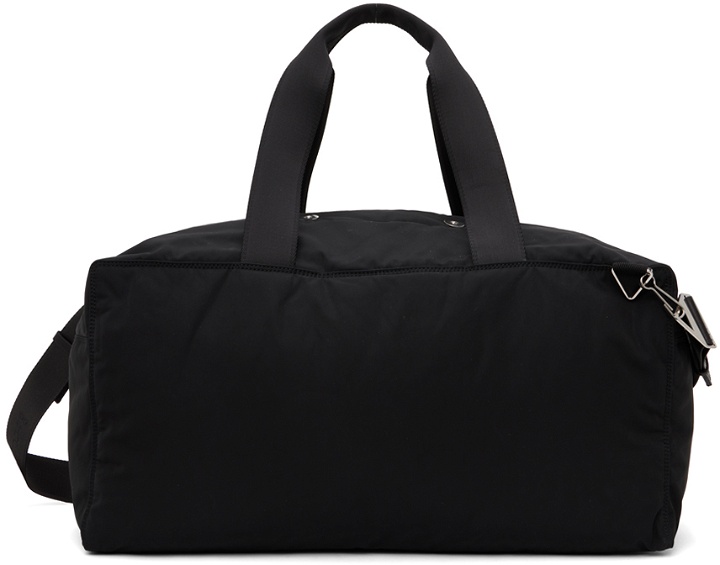 Photo: Bottega Veneta Black Logo Duffle Bag