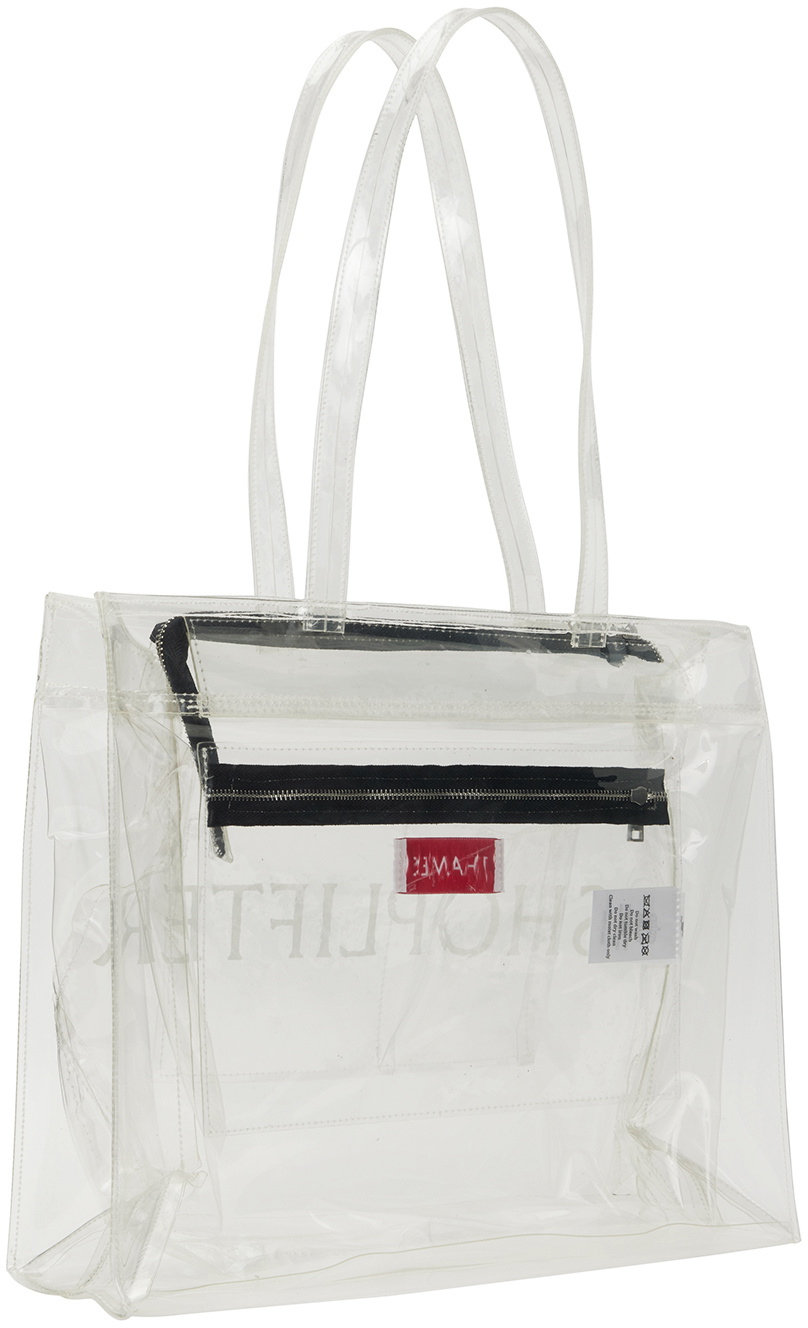 Thames MMXX. Transparent 'Shoplifter' Tote