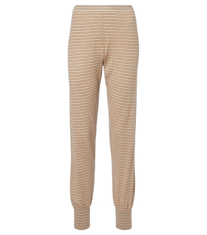Photo: The Row Jearl cotton and cashmere sweatpants
