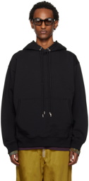 Dries Van Noten Black Loose-Fit Hoodie