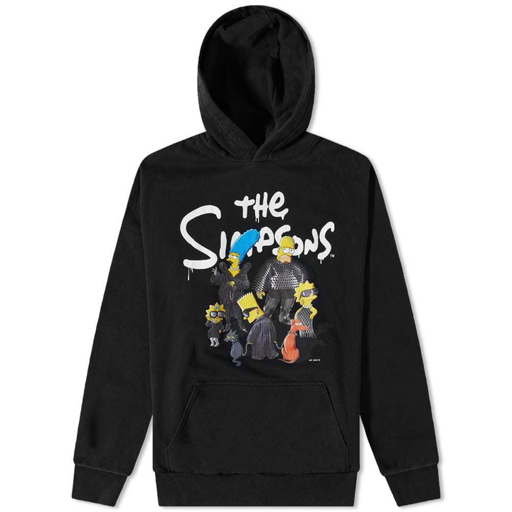 Photo: Balenciaga X The Simpsons Oversized Popover Hoody