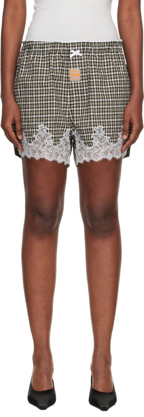 Photo: Martine Rose Black & Khaki French Knickers Shorts
