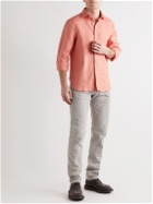 Purdey - Classic Linen Shirt - Pink