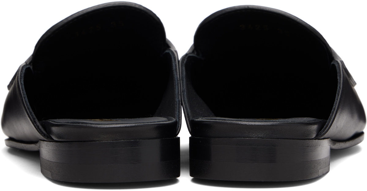 Versace Black Medusa Leather Loafers