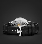 Vacheron Constantin - Patrimony Automatic 40mm 18-Karat White Gold and Alligator Watch, Ref. No. 85180/000G-9230 - Silver