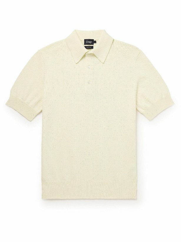 Photo: Drake's - Cotton Polo Shirt - Neutrals