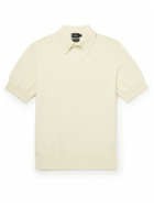 Drake's - Cotton Polo Shirt - Neutrals