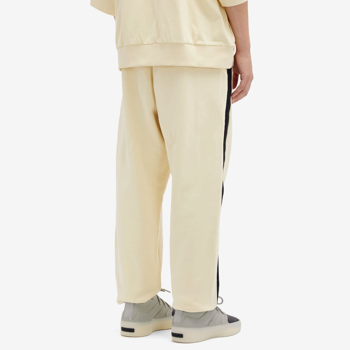 Adidas x FOG Men's Adidas x Fear Of God Athletics Fleece Slim Sweatpant in Pale Yellow/Black