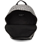 Bao Bao Issey Miyake Silver Daypack Backpack