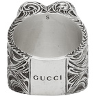 Gucci Silver Heart Ring