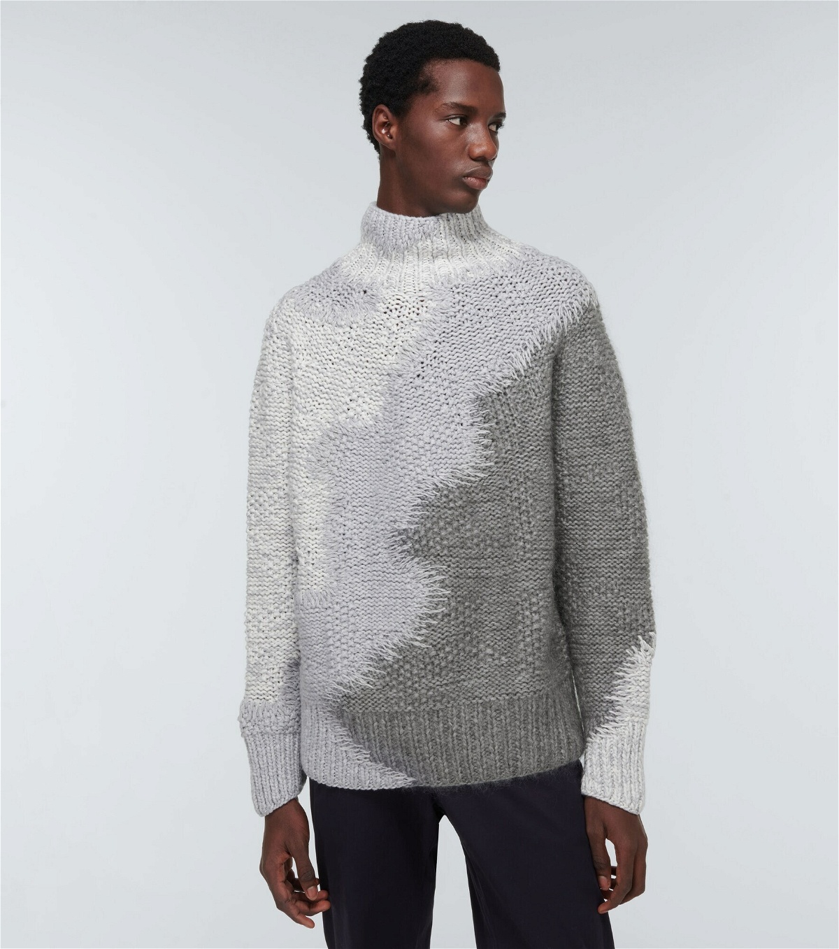 Zegna - Turtleneck cashmere-blend sweater Zegna