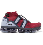 Nike - Air VaporMax Flyknit Utility Sneakers - Men - Burgundy