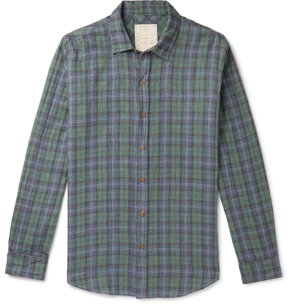 Tempus Now - Organic Denim Shirt - Green