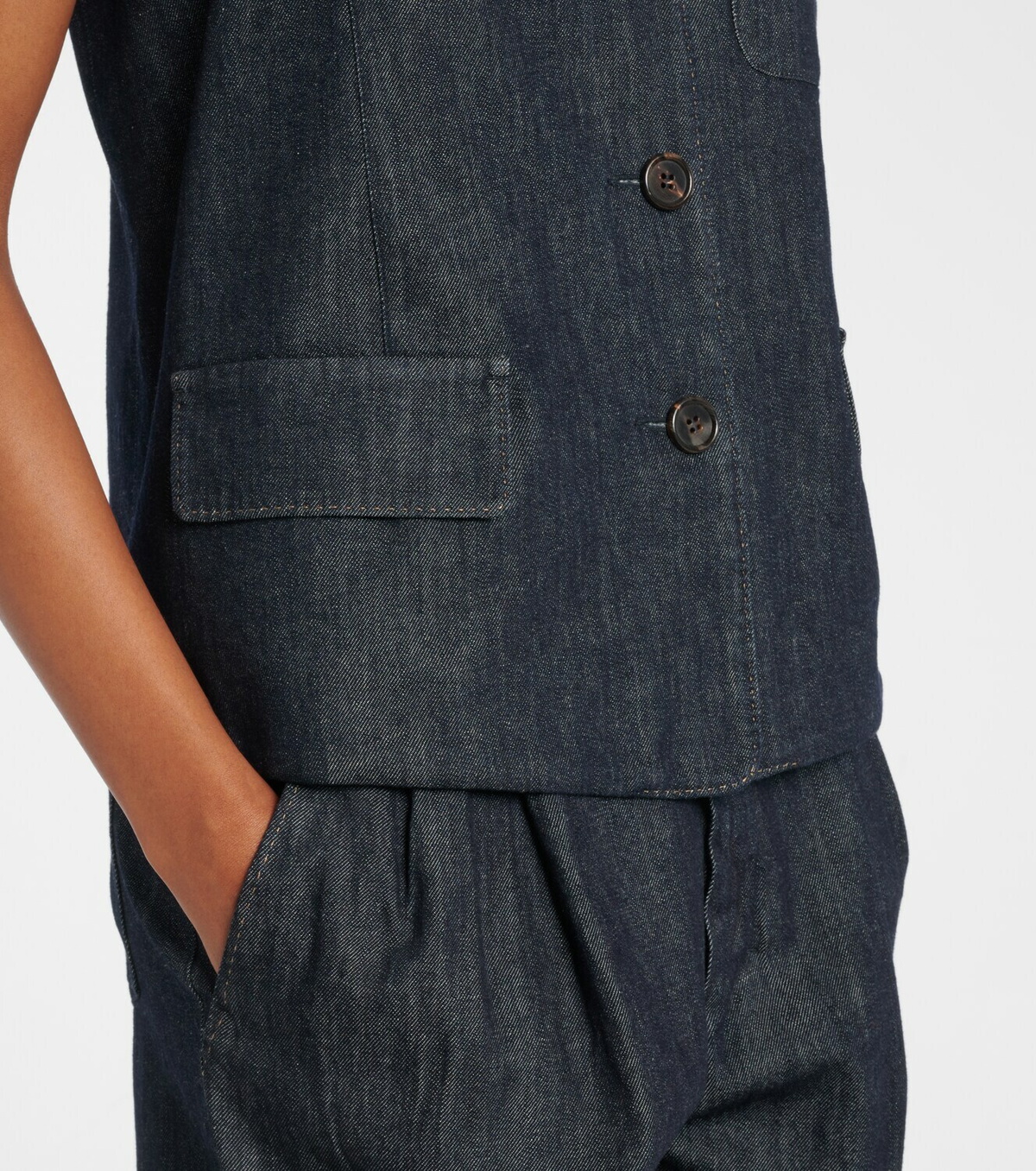 'S Max Mara Denim vest