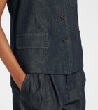 'S Max Mara Denim vest