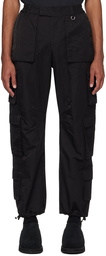 Represent Black Tech Cargo Pants