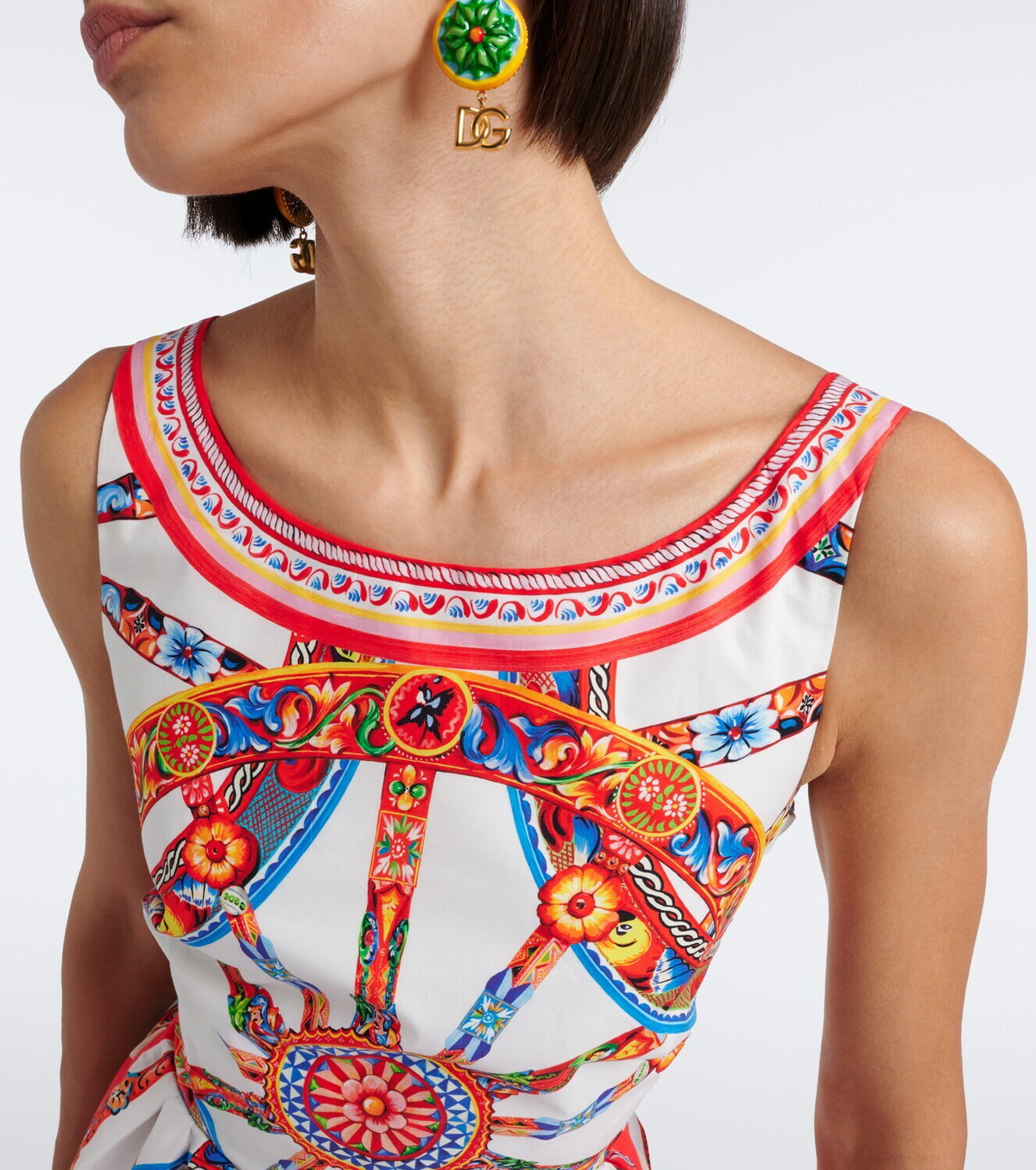 Dolce&Gabbana Caretto cotton minidress