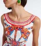 Dolce&Gabbana Caretto cotton minidress