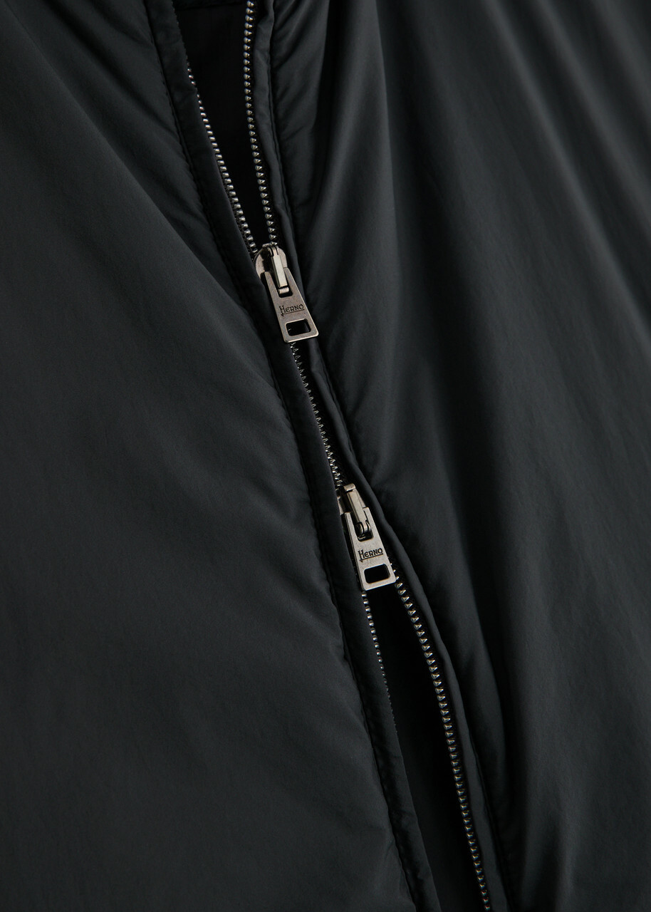 Herno Ecoage Padded Nylon Gilet Navy